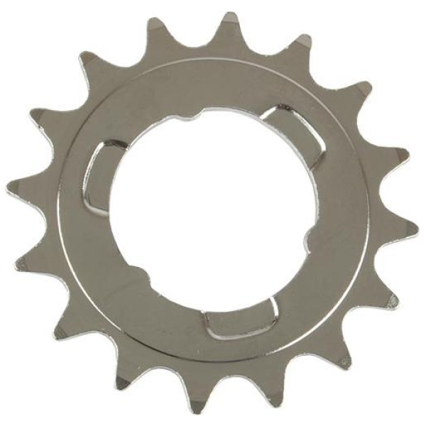 Sturmey Archer SA tandwiel 16t plat 3/32 cp Chroom