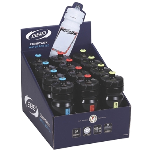 BBB BWB-01D Bidon 550ml CompTank Mixed Zwart