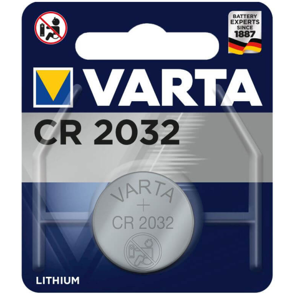 Varta BATT VA KNOOP CR2032 CATEYE Zilver