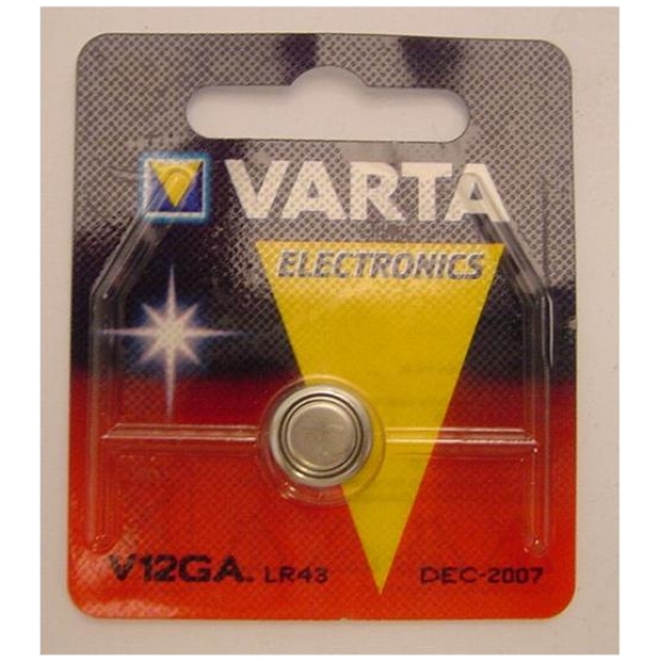 Varta BL.BATTERIJ V12GA Zilver