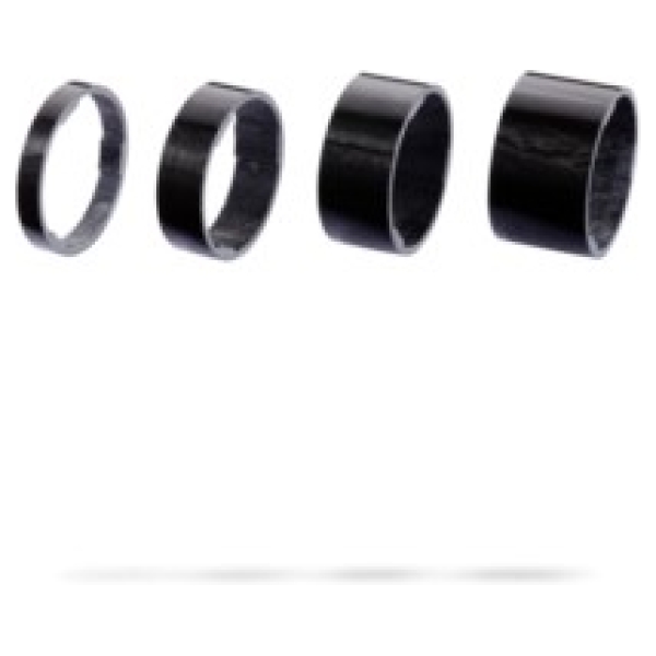 BBB BHP-35 Spacers UltraSpace 5/10/15/20mm 1.1/8" Carbon