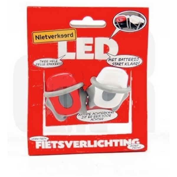 Niet Verkeerd Verlichtingset Nietverkeerd ledset sili siliconen Rood