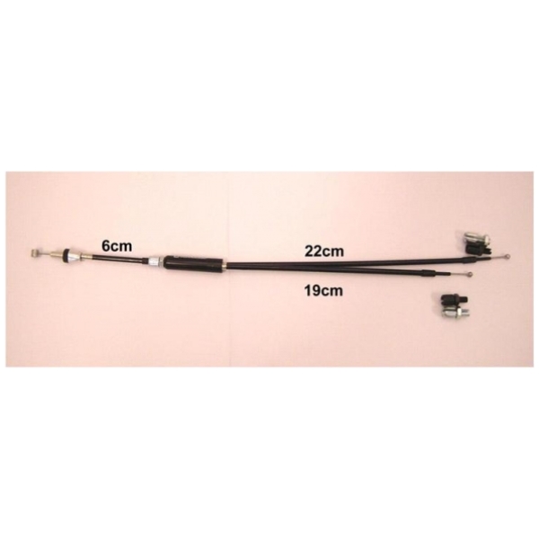 Kabel Rem Kpl Freestyle B OVEN ELVED. Zwart
