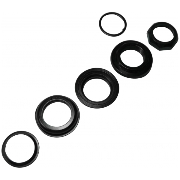 Vp Threaded Headsets ID vorkconus=30 mm;OD stuurbuis=mm (1 1/8);Inbouwhoogte=20,5 BLACK