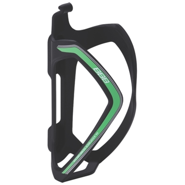 BBB BBC-36 Bidonhouder FlexCage Mat Zwart/groen