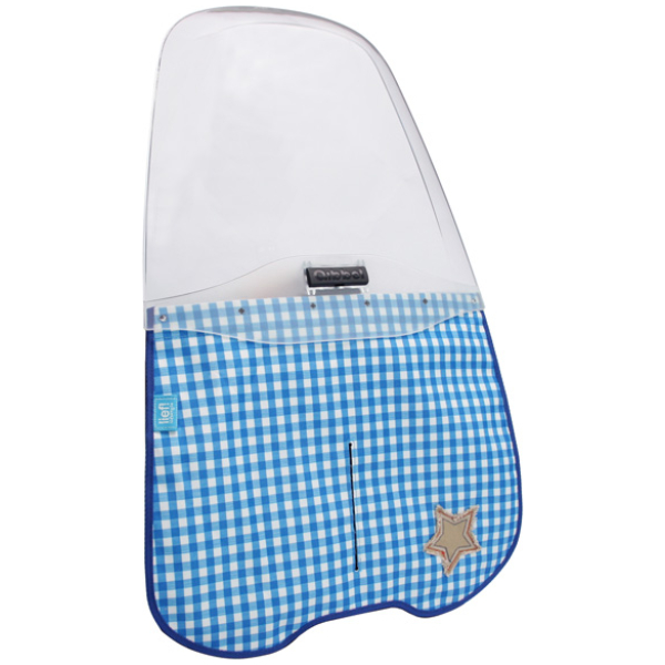 Lief! windschermflap Qibbel bl Blauw