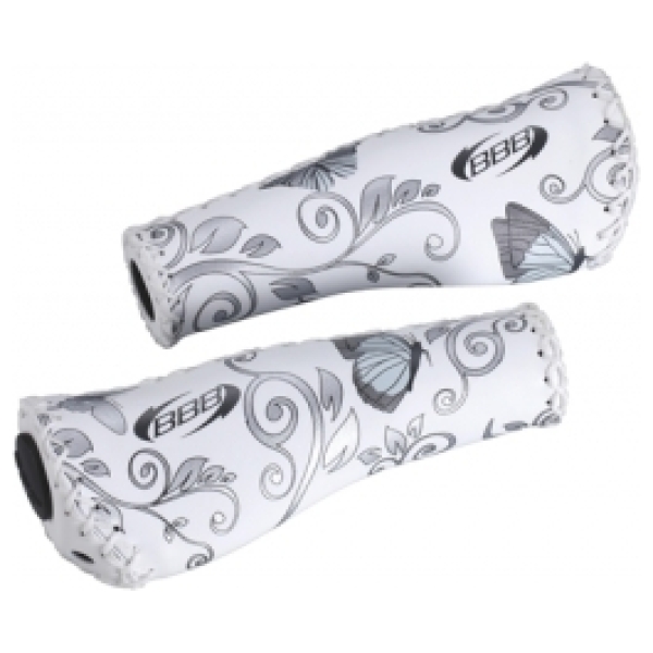 BBB BHG-17 Handvatten ErgoFix mm Butterfly Zilver