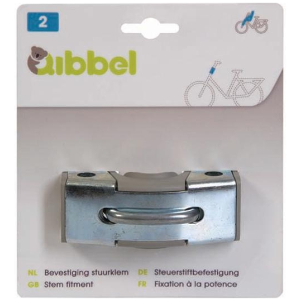 Widek DUOD QIBBEL BEV.SET VOOR STUURPEN Chroom