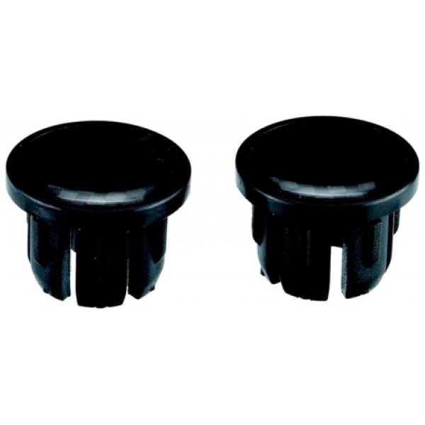 BBB BHT-92S Stuurdoppen 2 Stuks Carbon Glanzend Zwart