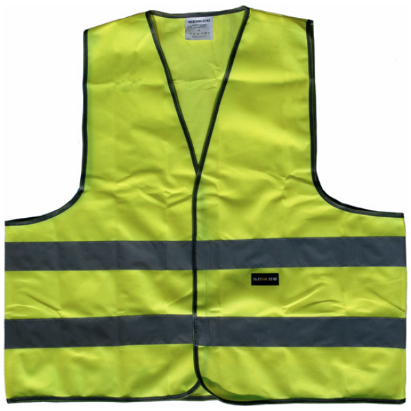 Ikzi refl vest Geel