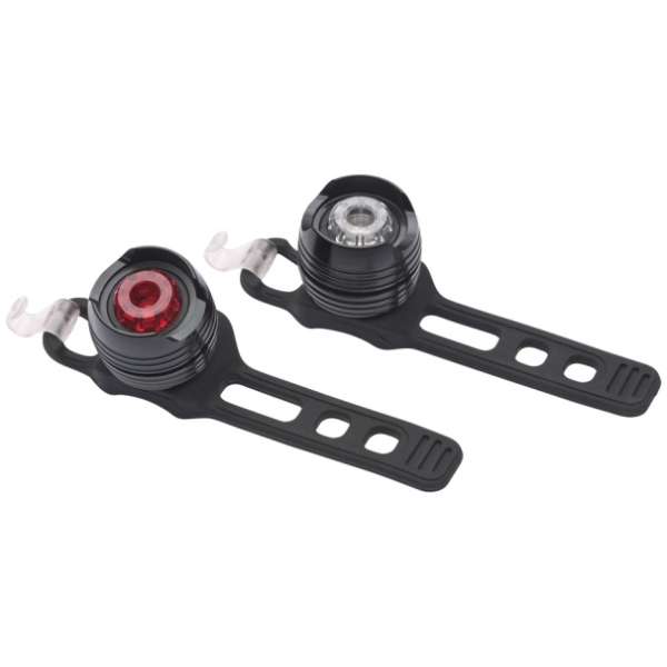 Axa verl set Metro led batt Zwart