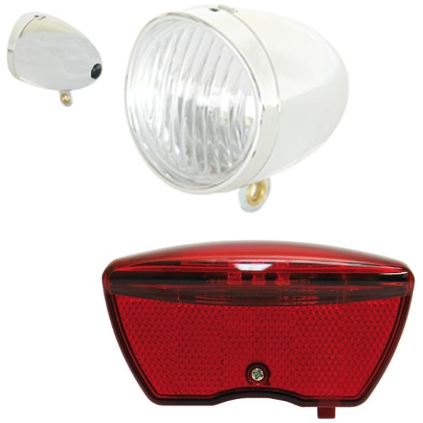 Ikzi verl set Retro refl/a licht Zwart