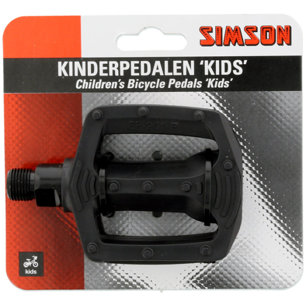 Simson pedalen Kids Zwart