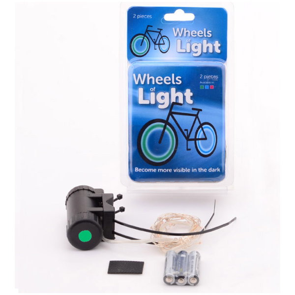 Merkloos spaaklichten Wheels Light grn Groen