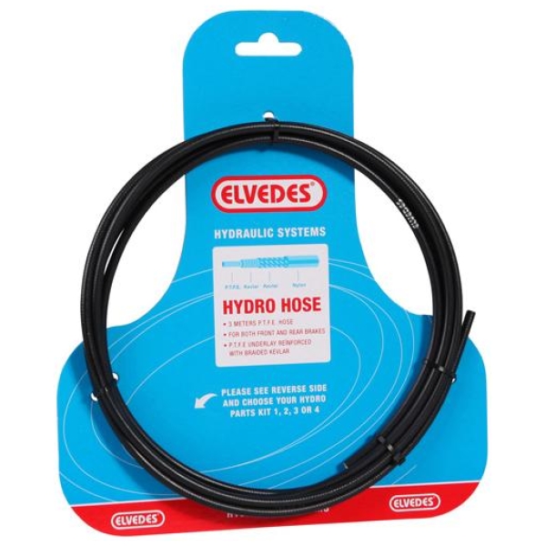 Elvedes hydro leiding v+a zw ZWART