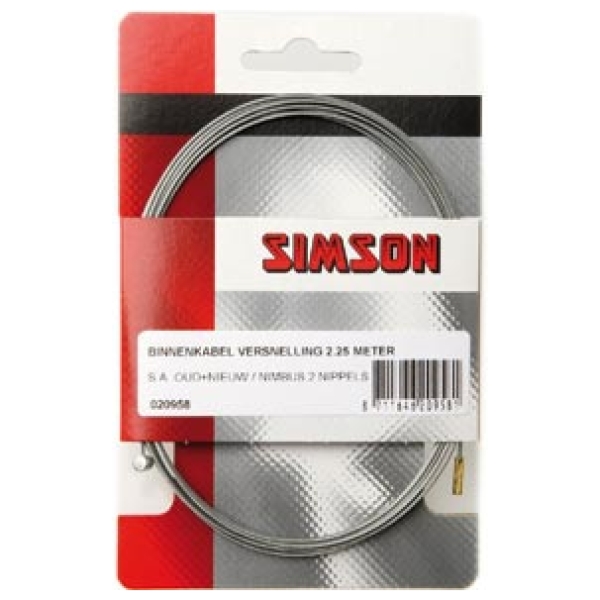 Simson binnen versnellingkabel Grijs