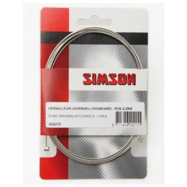 Simson versnell.kabl univ.2250 Grijs