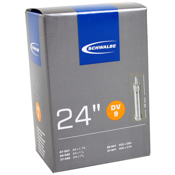 Schwalbe BIB 24X11/8-13/8-175 SC DV (32) DV9 Zwart - Afbeelding 2