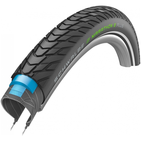 Schwalbe 28x1.75 (47-622) Marathon E-Plus RS 11159058 Zwart