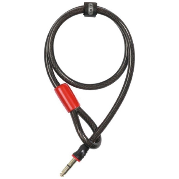 Abus insteekkabel 4960 12KS 100cm Zwart