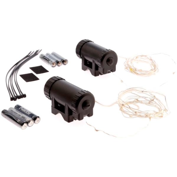Ikzi Light wiellicht Spinning light 20 led batteri Wit