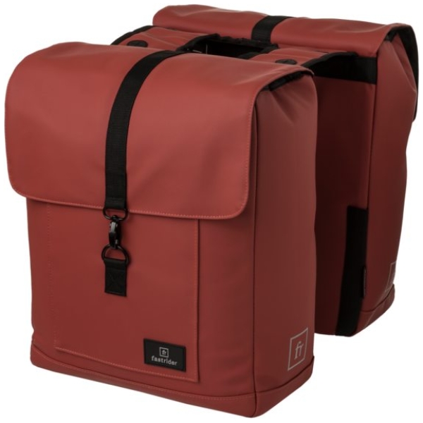 Fastrider Fr jaxx ii dubbele fietstas basics roest mik Bruin