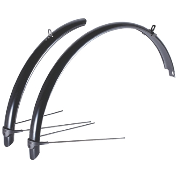 BBB BFD-40 Spatbord Voor/achter CityGuard Zwart