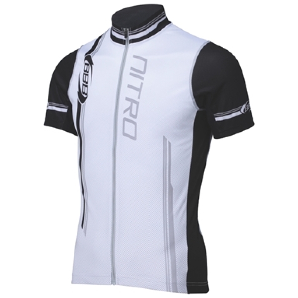 BBB BBW-116 Nitro shirt k.m. wit/zilver - Afbeelding 2