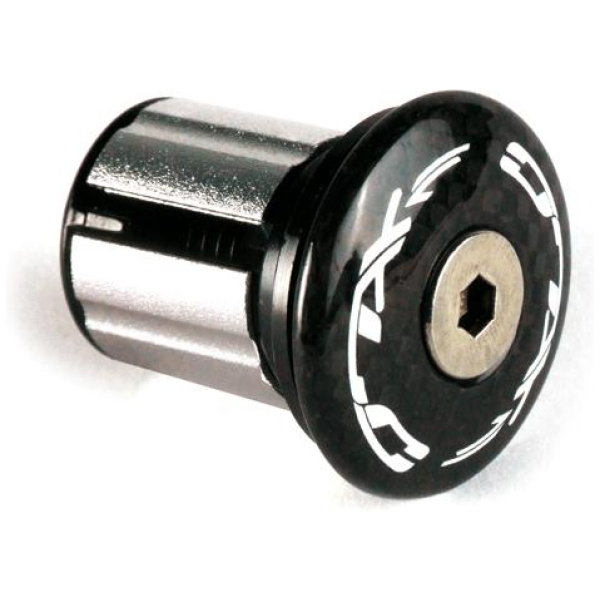 Xlc VORKD AHEAD PLUG 22-23MM CARBON Zwart