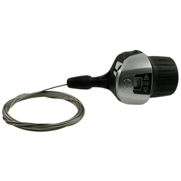 Shimano BAT GRIP SHIFT SH NEXUS 7V ZWART/ZILVER Zilver/Zwart