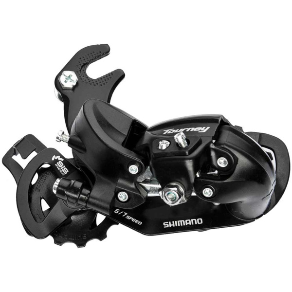 Shimano Shim a derailleur Tourney TY300 m/haak Zwart