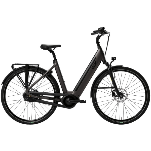 Qwic Premium I + AUTO 540 wh Jet Black Dames 2023