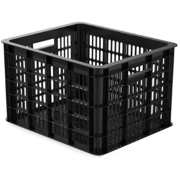 Basil fietskrat M 29.5L recycled Zwart