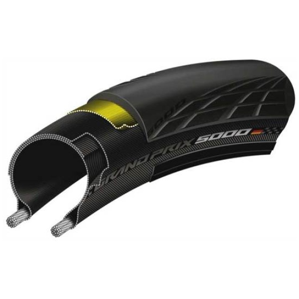 Continental 25-622 Grand Prix 5000 vouw 0101624 Continen BLACK