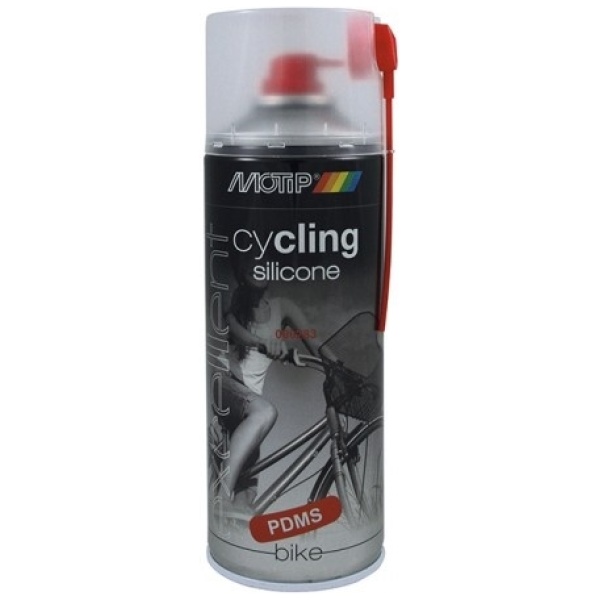 Motip OLIE EXC SILICONEN SPRAY SPB 400ML Transparant