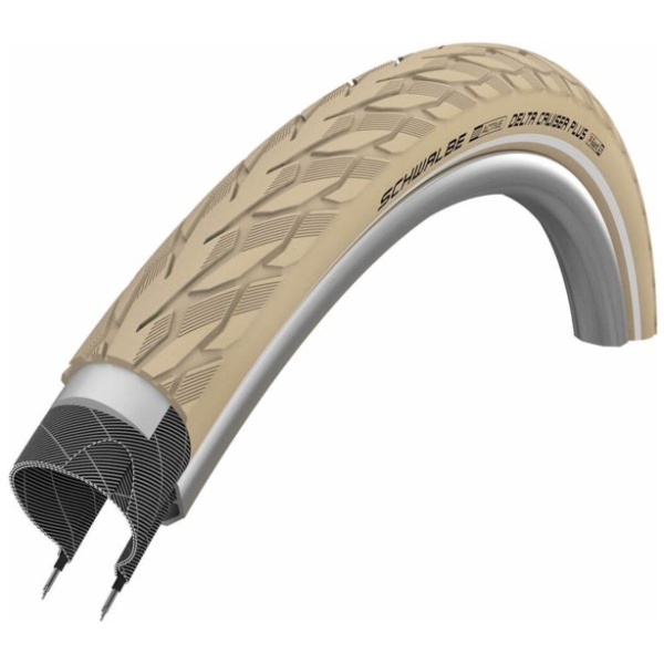 Schwalbe BUB 28X13/8 SC R DELTA CRUISER PLUS PG CRE CREAM