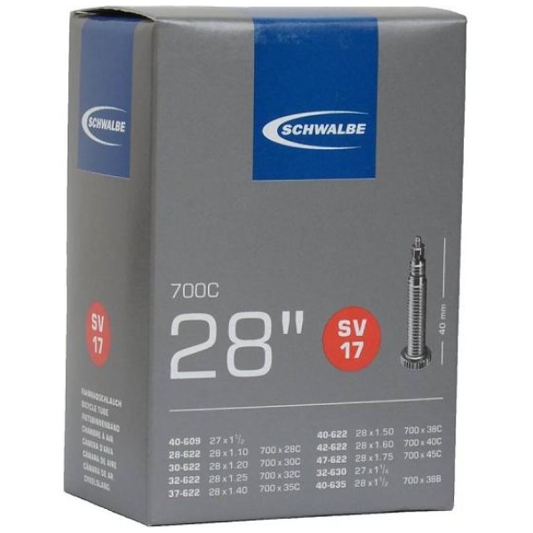 Schwalbe Binnenband Light 28/47-622 frans ventie BLACK - Afbeelding 4