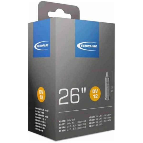 Schwalbe BIB 26X11/4-13/8-175 SC DV (40) DV12 Zwart - Afbeelding 3