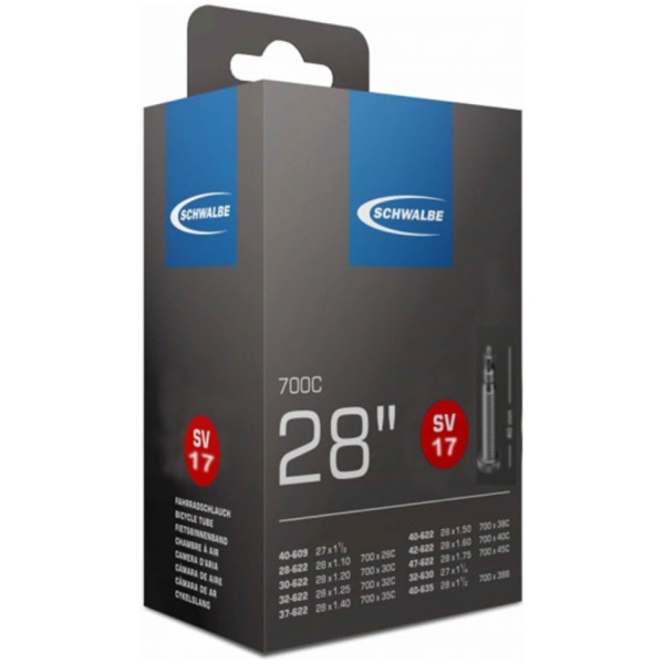 Schwalbe Binnenband Light 28/47-622 frans ventie BLACK - Afbeelding 3