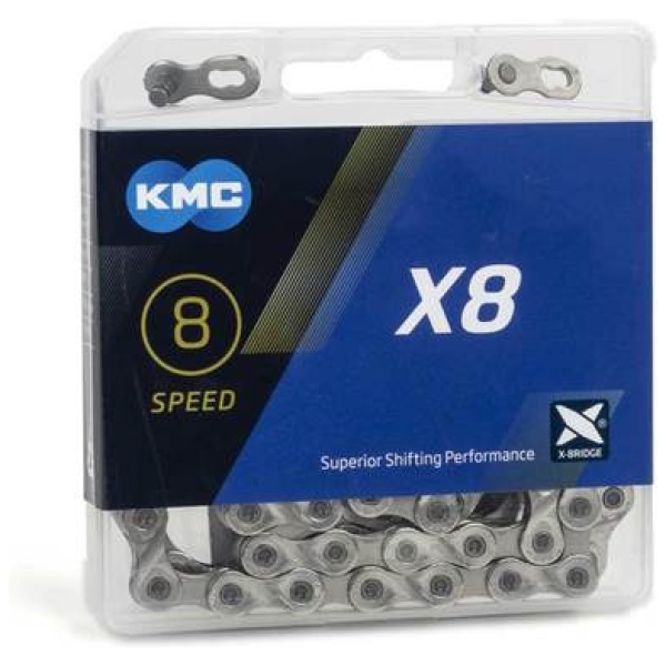 Kmc ketting X8 silver 114s Grey - Afbeelding 3