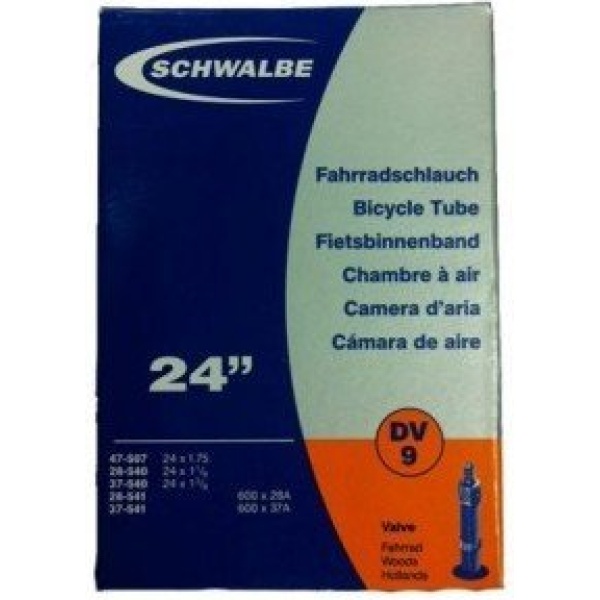 Schwalbe BIB 24X11/8-13/8-175 SC DV (32) DV9 Zwart - Afbeelding 5
