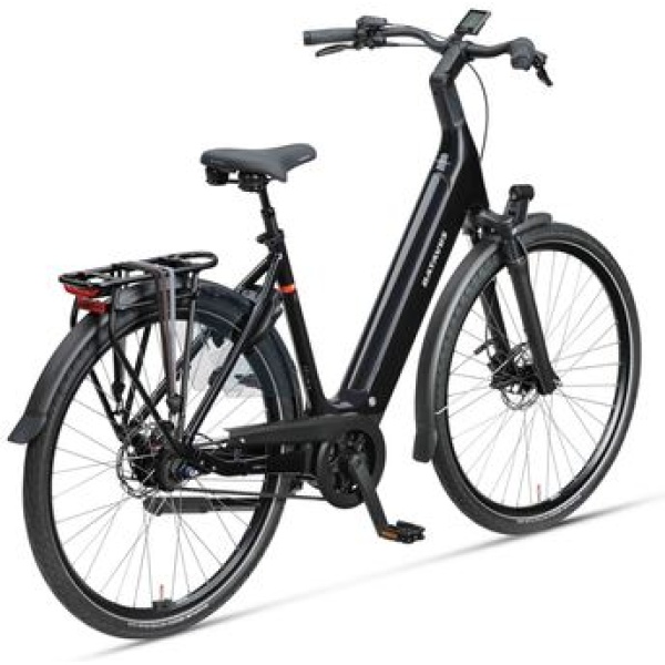Batavus Finez E-Go Power Exclusiv Zwart Glans Lageinstap 2024 - Afbeelding 8