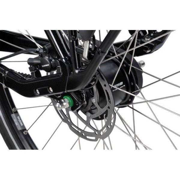 Batavus Finez E-Go Power Exclusiv Zwart Glans Lageinstap 2024 - Afbeelding 6