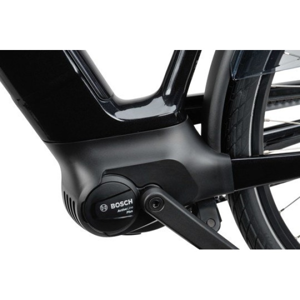 Batavus Finez E-Go Power Exclusiv Zwart Glans Lageinstap 2024 - Afbeelding 5