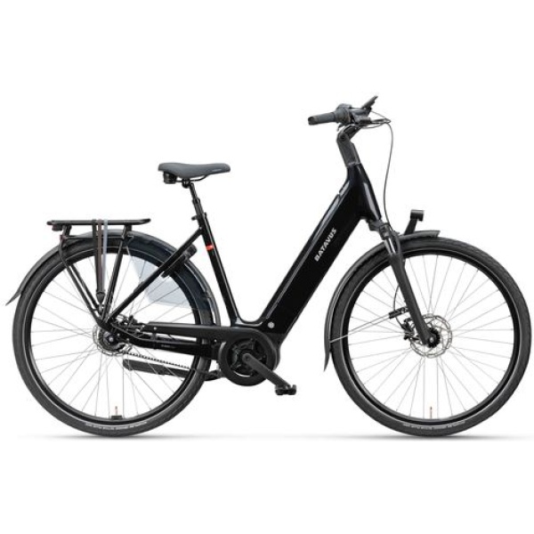 Batavus Finez E-Go Power Exclusiv Zwart Glans Lageinstap 2024 - Afbeelding 10