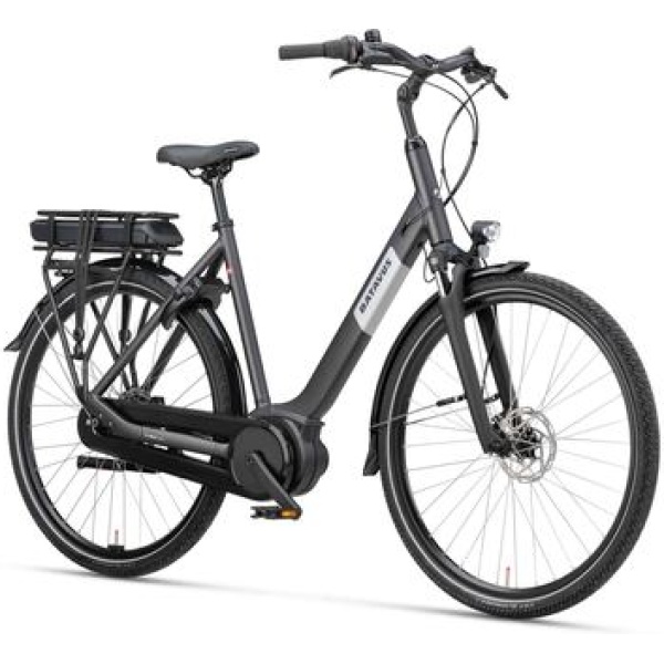Batavus Altura E-Go CP Plus N7 Zwart Mat LAGEINSTAP 2025 - Afbeelding 3