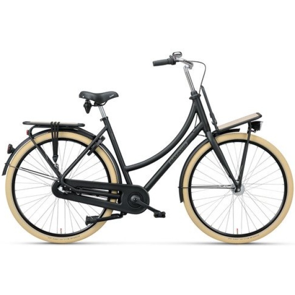 Batavus Packd-3 Zwart Mat Dames 2025