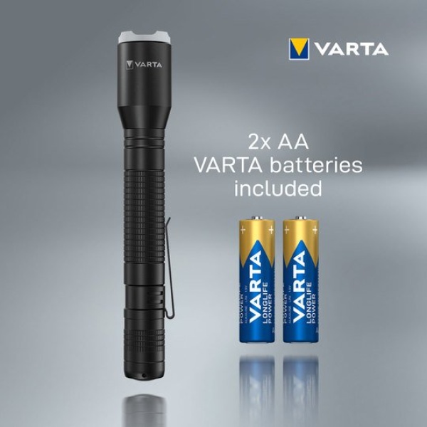 Varta ZAKLAMP VA ALUMINIUM LIGHT F20 ZW Zwart