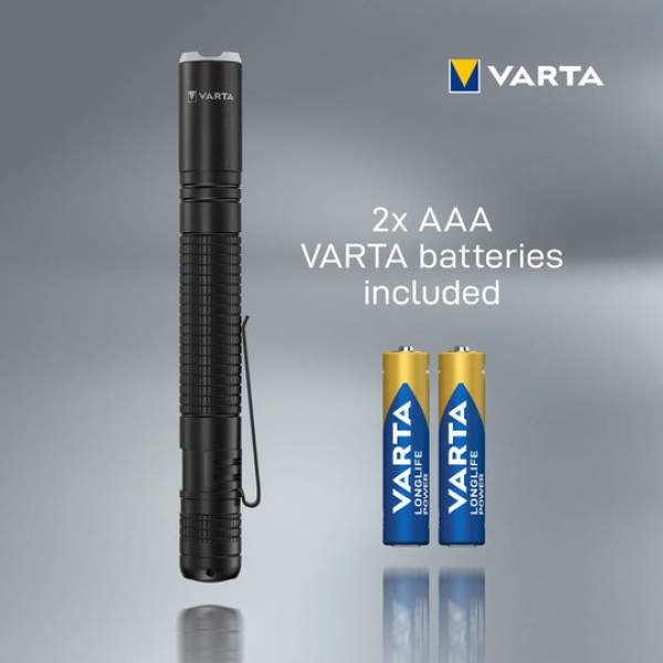 Varta ZAKLAMP VA ALUMINIUM LIGHT F10 ZW Zwart