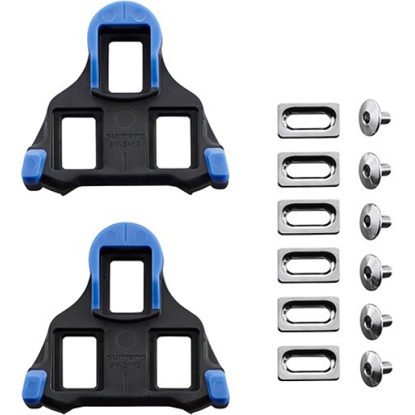 Shimano schoenplaatjes SM-SH12 SPD-SL Blauw